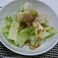 chokomashu's cooksnap of when they made 手作りわさびドレッシング！サッパリサラダ.