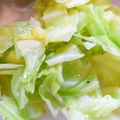 horseland's cooksnap of when they made レンジで簡単キャベツ炒めだZE.