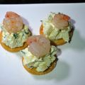mielle's cooksnap of when they made 海老と林檎のクリームチーズ和えレモン風味.
