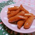 赤い電話's cooksnap of when they made 簡単☆ウインナーの甘辛炒め.