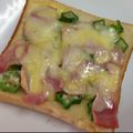 もうらん's cooksnap of when they made ベーコンオクラトースト.