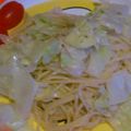 ふらいぱんな's cooksnap of when they made 簡単☆キャベツの柚子マヨパスタ.