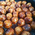 ぶるmom's cooksnap of when they made アメリカ風☆簡単甘辛ミートボール.