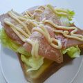 ねっちゃんっ's cooksnap of when they made 生ハムレタスのチーマヨトースト♪♫.