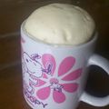 さらりらら's cooksnap of when they made アフロ☆マグカップケーキ♥簡単♥.