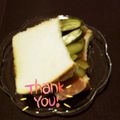 ＭｉｙａＣｏ's cooksnap of when they made 生ハムとピクルスの欧風サンドイッチ.