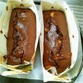 Kaffy10's cooksnap of when they made ずっしり☆チョコバナナパウンドケーキ.