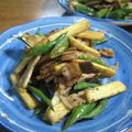 仁コロ's cooksnap of when they made まこもだけの大葉にんにく醤油炒め.