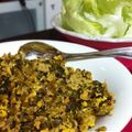 みよふぇるみん's cooksnap of when they made 高菜と豚ひき肉のレタス包み.