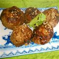 はるまきママ☆'s cooksnap of when they made 簡単☆ひき肉巻きおにぎり.