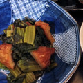さろい's cooksnap of when they made ★ﾌﾚｯｼｭ高菜と油揚げの煮浸し★.