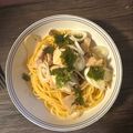 クックTE1033☆'s cooksnap of when they made きのことチキンの絶品和風パスタ♡.