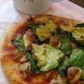 スティッチ姉妹's cooksnap of when they made 手作り生地＆ソースのヘルシーピザ☆.