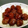 sutiru's cooksnap of when they made 挽肉団子の甘酢あんかけ★.
