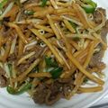 Him☆Ｋ's cooksnap of when they made 簡単・青椒肉絲/オイスターソースで本格味.