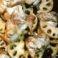 まゆcocoon's cooksnap of when they made 鶏もも肉と蓮根の甘辛照り焼き.