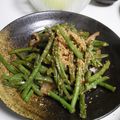 ゆたぴょんのママ's cooksnap of when they made いんげんと豚こま肉のピリ辛炒め.