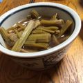 なかちょく's cooksnap of when they made 地域限定　若ゴボウ.