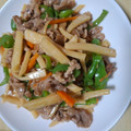 まにゃぶん's cooksnap of when they made 豚こま★たけのこ★青椒肉絲.