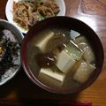 Ruriluru's cooksnap of when they made お店の味を再現。なめこ豆腐.