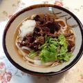 Hiちー's cooksnap of when they made ぼっかけうどん.