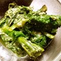 さゆり4's cooksnap of when they made 春菊の酢味噌和え.