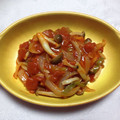 ひろ〜ん's cooksnap of when they made 簡単♡ハマチとキノコのトマト煮込み.