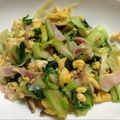 ぴろろろろ～'s cooksnap of when they made えのき入り卵スクランブルちんげん菜.