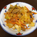 siroshige's cooksnap of when they made 野菜たっぷりの豚キムチ炒め.