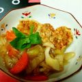 ひなさわん's cooksnap of when they made ●また作ってね！チーズ味噌つくねバーグ●.