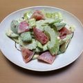 ぐりとぐらお's cooksnap of when they made アボカド＆セロリのゴマドレサラダ.