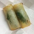 Ri Sa's cooksnap of when they made 簡単☆エビとアボカドのチーズ春巻き.