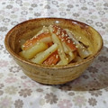 kururin18's cooksnap of when they made ちくわとじゃがいものきんぴら.