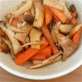 ともも366's cooksnap of when they made ＊お弁当に　きのこと人参の醤油炒め＊.