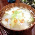 しゅがーみゅ's cooksnap of when they made 卵＆白菜＆長葱の簡単で美味しいスープ♪.