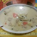 ふかちよ's cooksnap of when they made ガーリック風味のクリームシチュー.