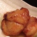 お気楽な嫁。's cooksnap of when they made 鶏唐揚げと長いものピリ辛あんかけ.