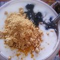 ユーロン's cooksnap of when they made 黒蜜じゃないの!?♪ヨーグルトに♪黒豆.