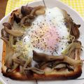 YUKIKI☆'s cooksnap of when they made ダイエットに！きのこトースト.