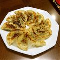 もと４５２'s cooksnap of when they made ★☆簡単！椎茸．ニラ餃子♪♪.