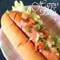 ルナソル。's cooksnap of when they made ジョンソンヴィルのサルサドッグ.