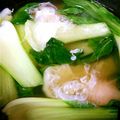 新米たままま's cooksnap of when they made 超簡単☆チンゲン菜と卵のスープ.
