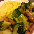 ちゃことゆうな's cooksnap of when they made ✿朝食にブロッコリーとウィンナー炒め.