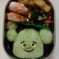 ＊ぺこむし＊'s cooksnap of when they made みいつけた！サボさん＊キャラ弁.