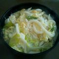 ゆずっこmama's cooksnap of when they made 玉子とじうどん☆簡単ランチに.