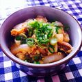 tomomi☆☆'s cooksnap of when they made おひとりさまランチ♫新玉丼.