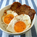 Aloha☆★'s cooksnap of when they made 今治焼豚玉子飯 シンプルな旨さ.