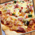 ライナス's cooksnap of when they made 簡単！手作りふんわりピザ.