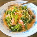 与謝野彩子's cooksnap of when they made わさび菜と生ハムのペペロンチーノ.