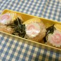 berry_a's cooksnap of when they made ラーメンおにぎり♪クルクルラップおにぎり.